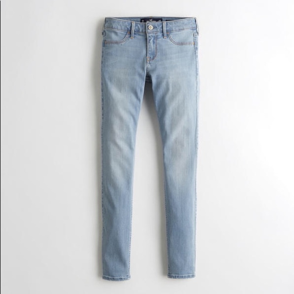 NEW light wash hollister jean leggings